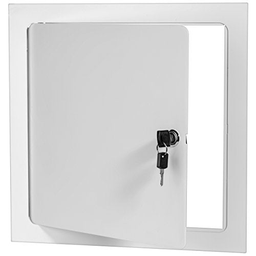 Premier 5000 Series Commercial Grade Steel Access Door, 14 x 14 Flush Universal Mount, White