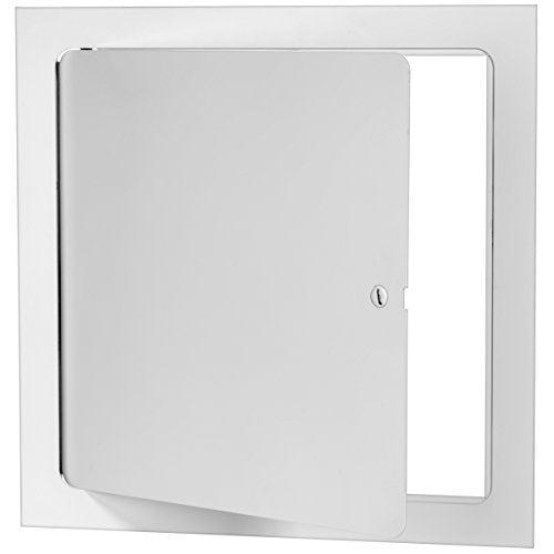 Premier 5000 Series Commercial Grade Steel Access Door, 24 x 24 Flush Universal Mount, White